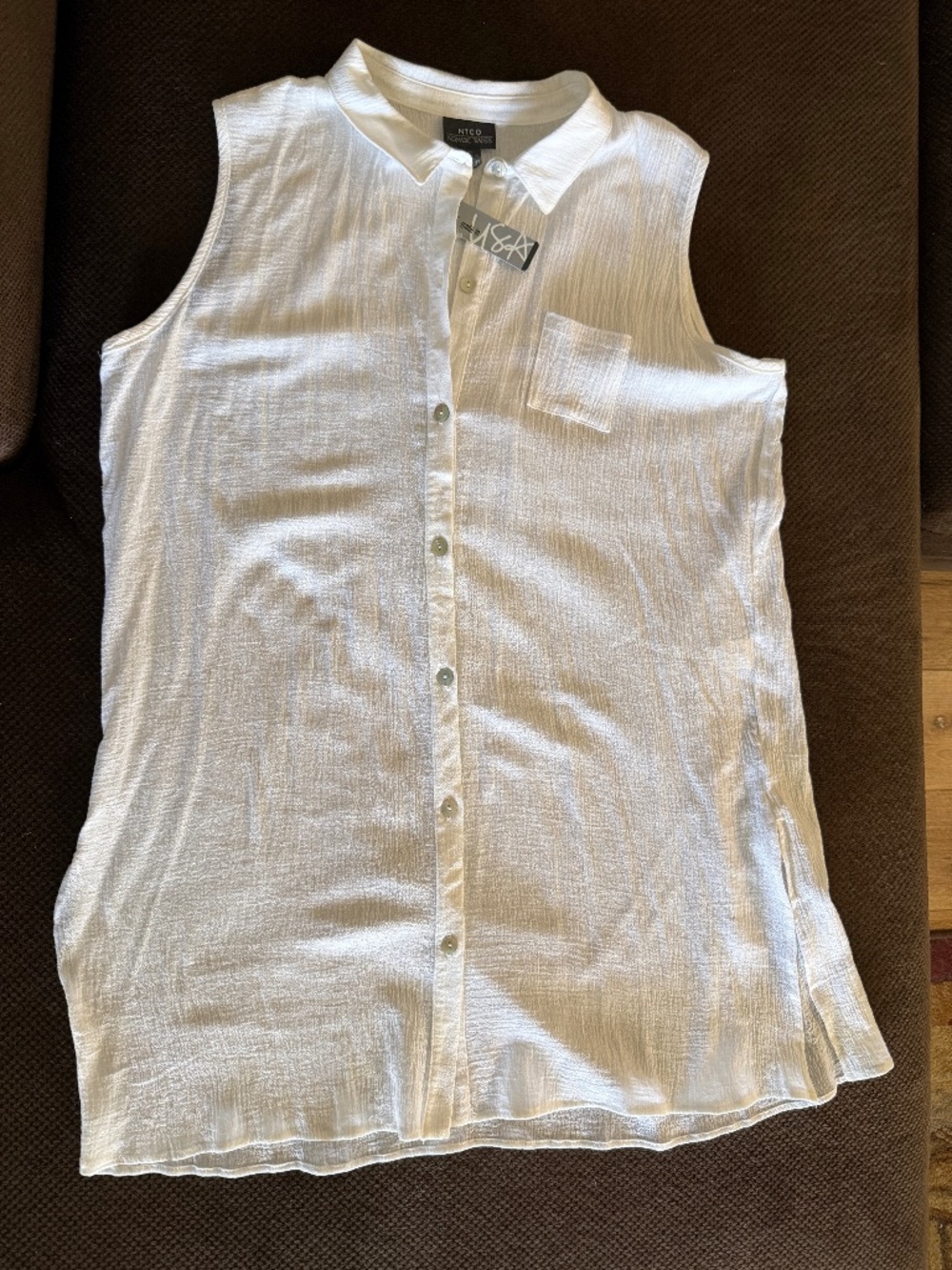 Nomadic Traders White Gauze 2 Piece Set Size XL